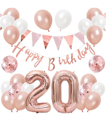 Amazon | ローズゴールド 誕生日 数字 バルーン ナンバー バルーン 0